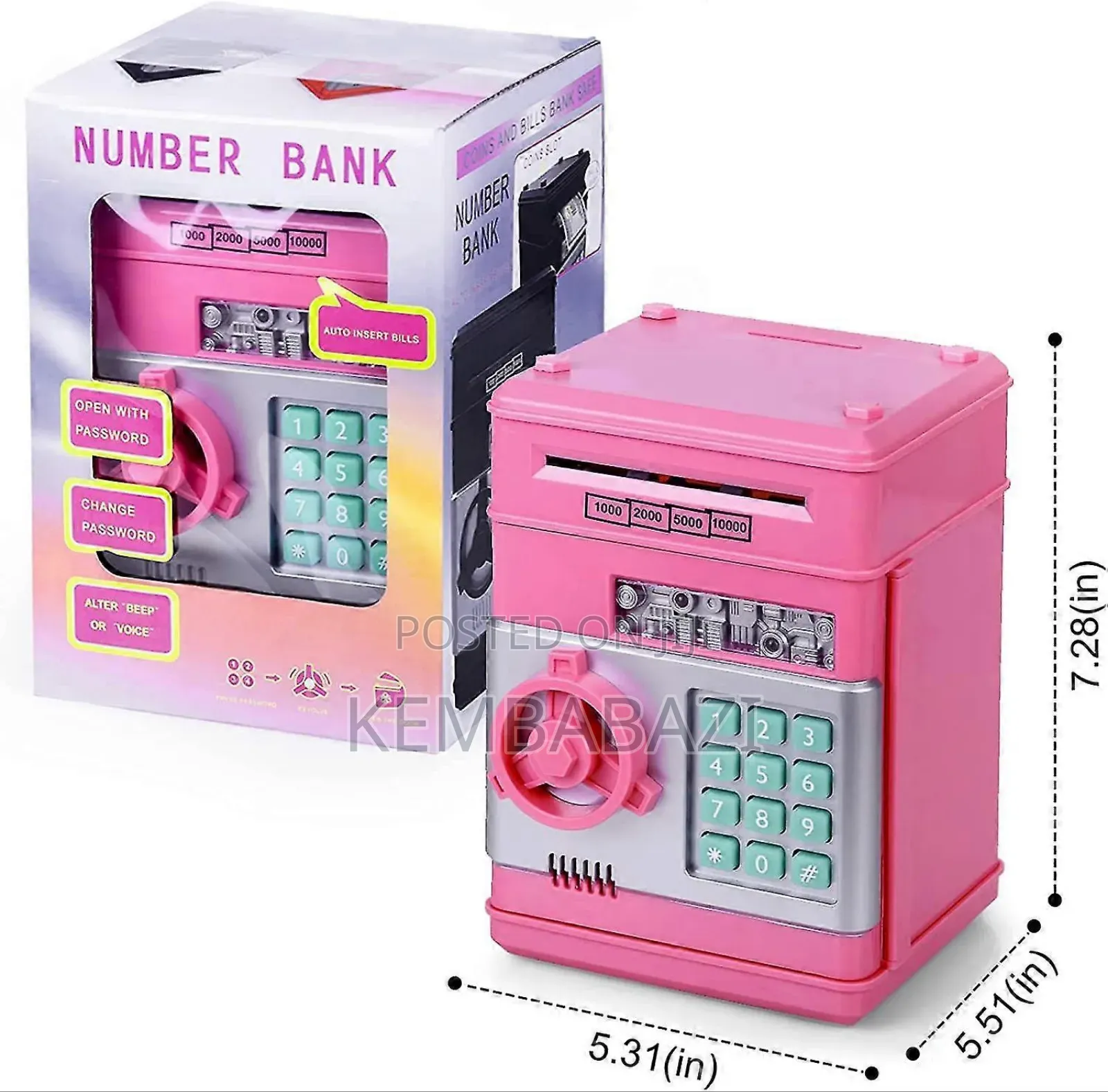Electronic Atm Piggy Bank For Kids