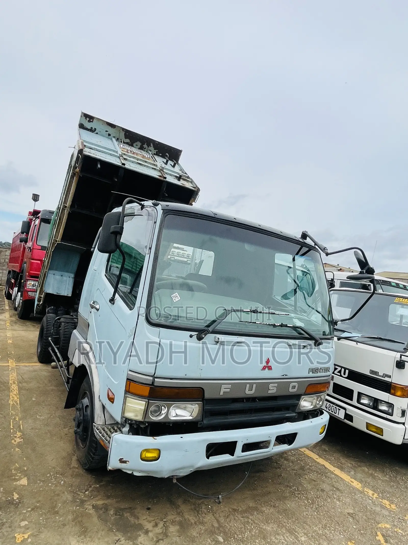 Fuso Tipper 6d16 Engine Baby Face