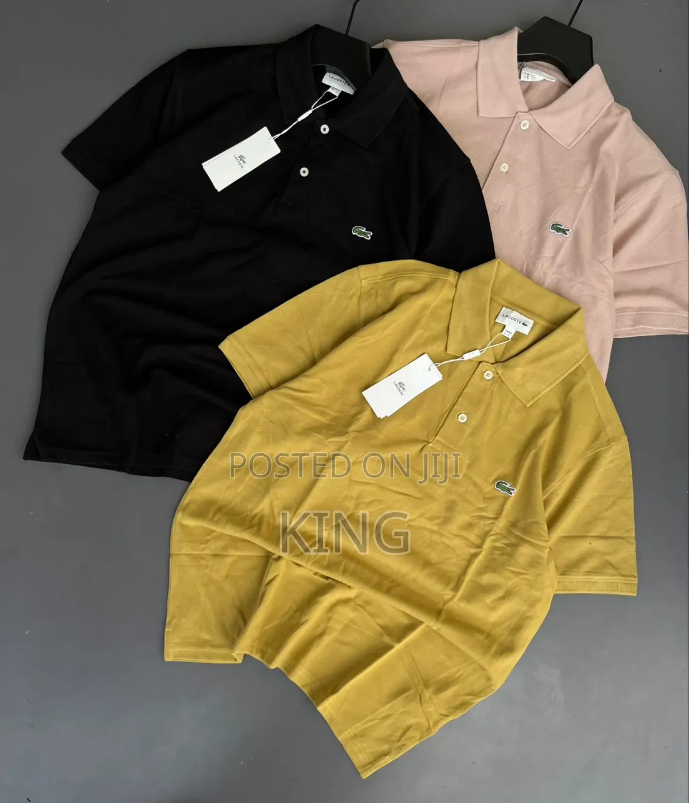 Lacoste-Style Golf Collar Tshirts