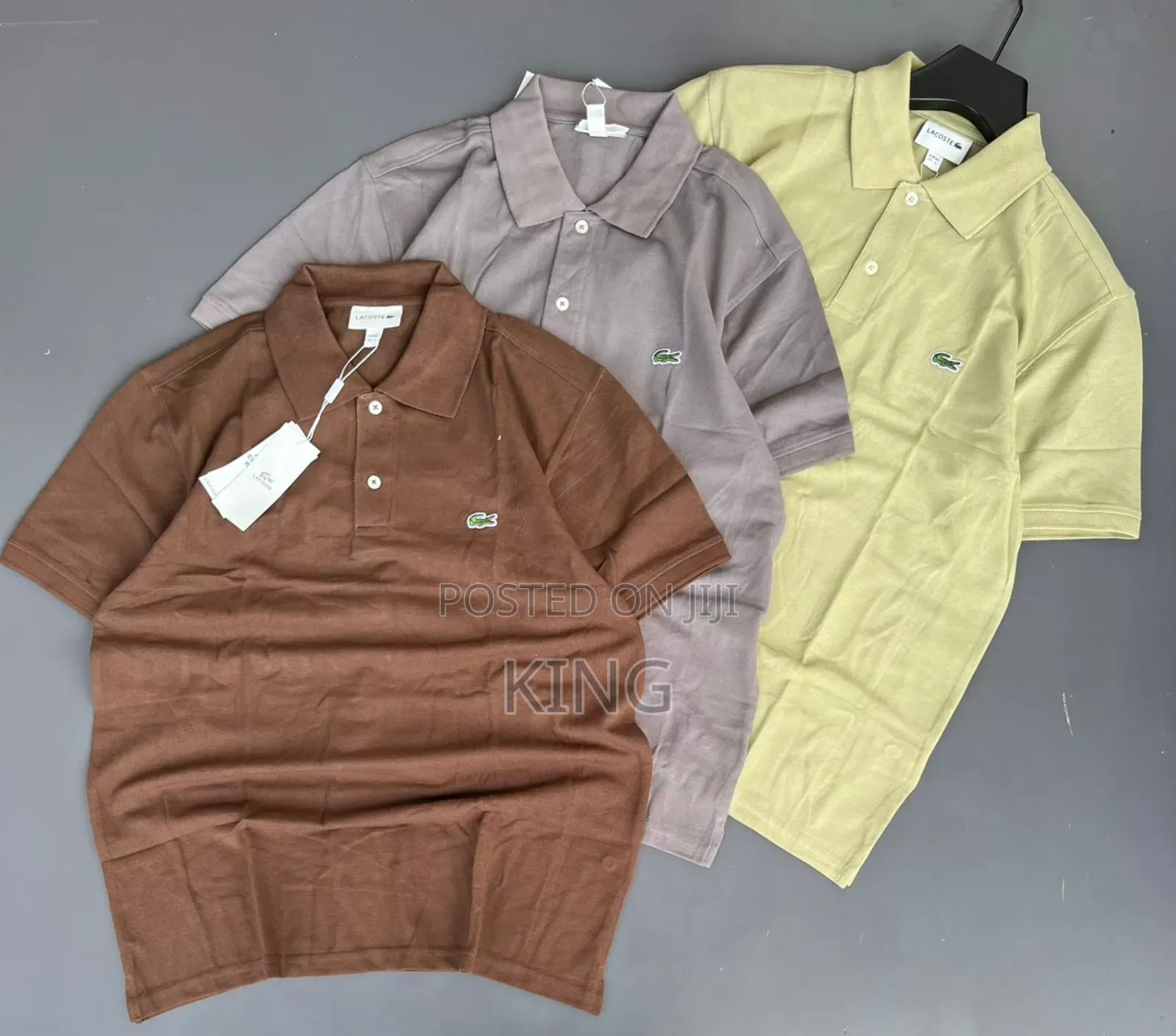 Lacoste-Style Golf Collar Tshirts
