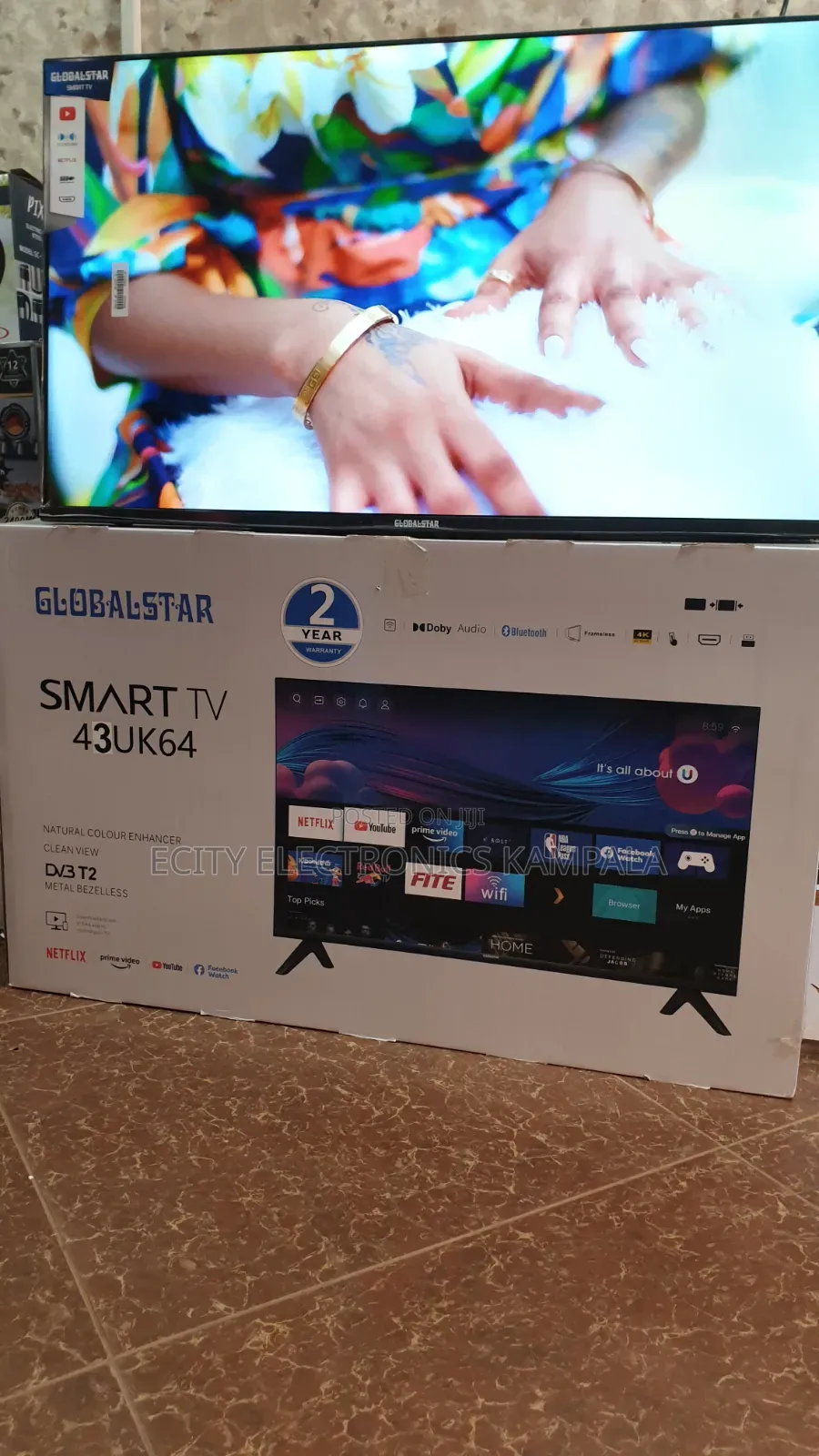 Globalstar 43"Inch Smart Boxed