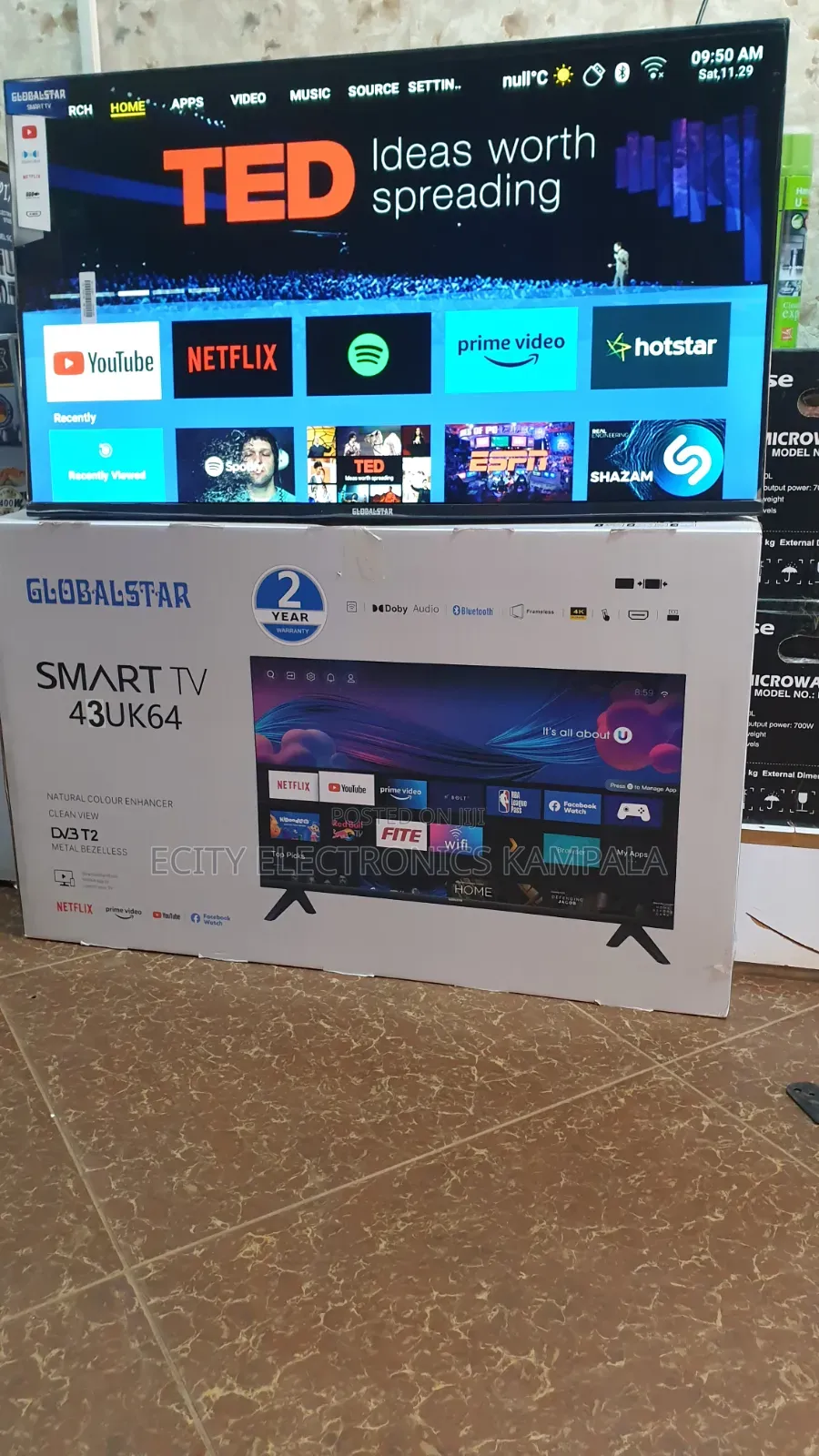 Andriod Tv 43" Inch Globalstar