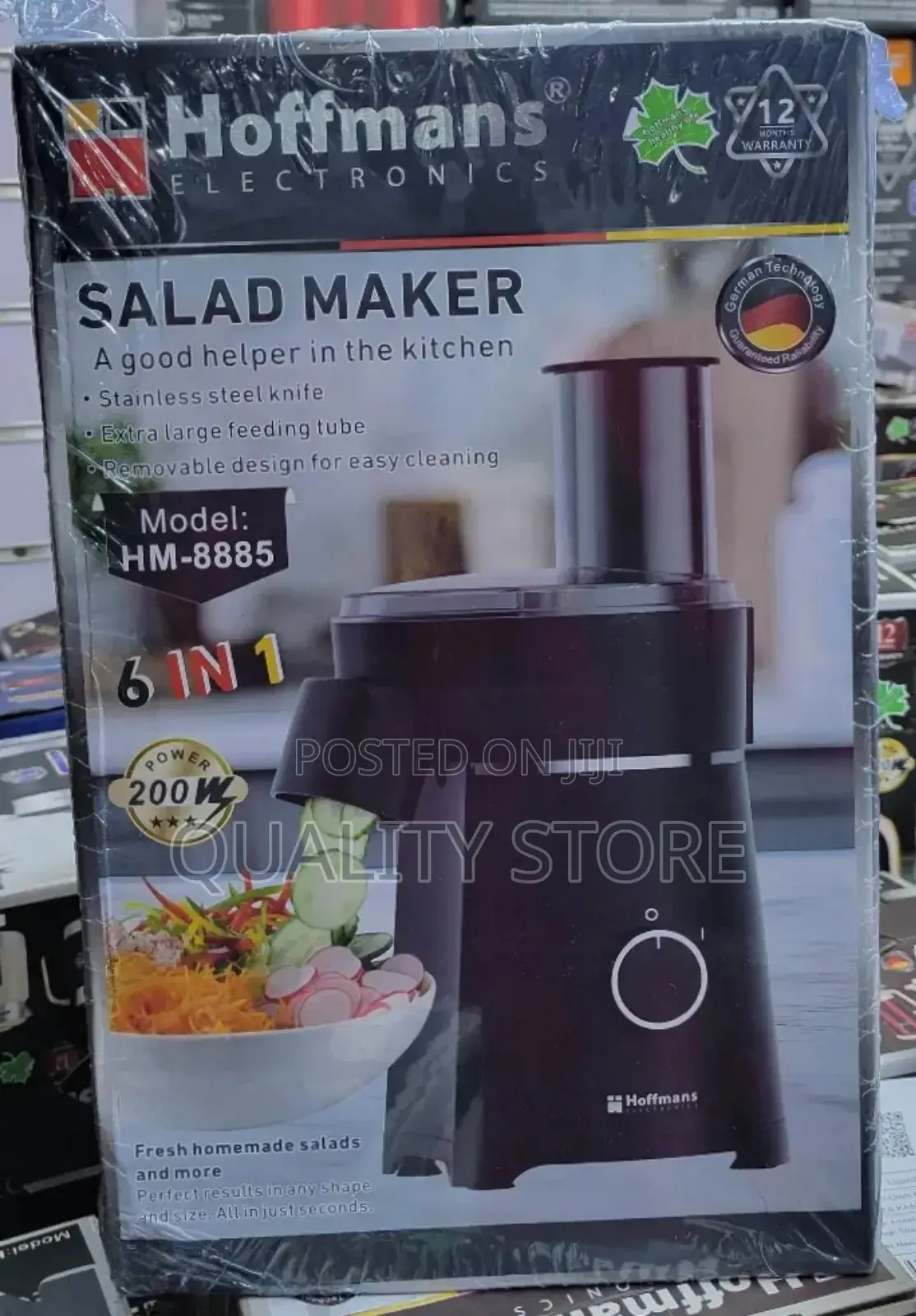Hoffmans 6 in 1 Salad Maker Hm-8885