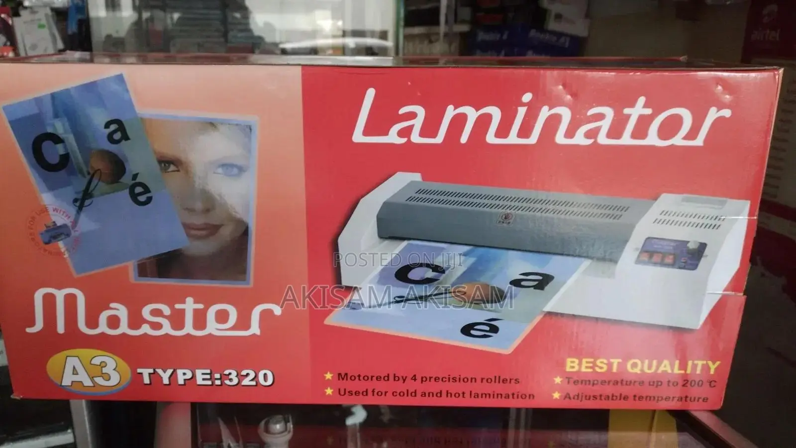 Laminating Machine A4 A3