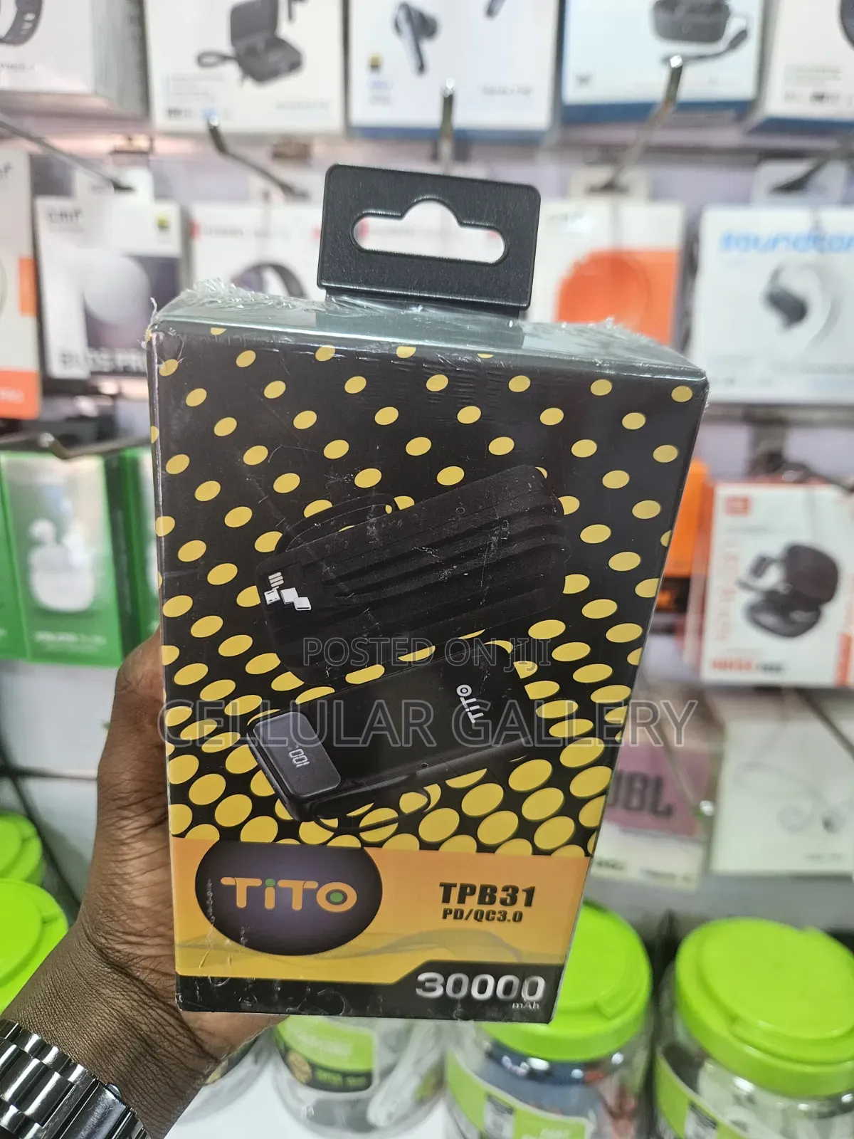Tito Power Bank 30,000mah 22.5w