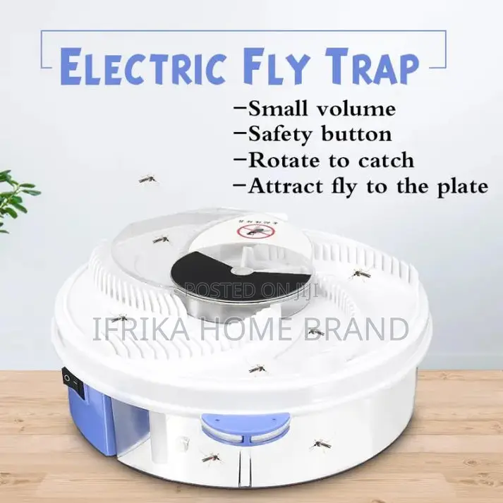 Automatic Electric Flycatcher Insect Killer Rotating