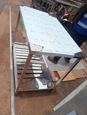 Stainless Steel Working Table 2_ Tray