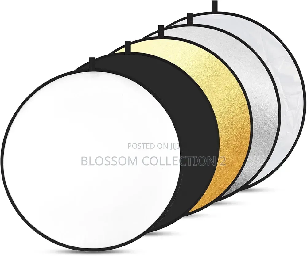 5-in-1collapsible Light Reflector 110cm to 60cm With Bag