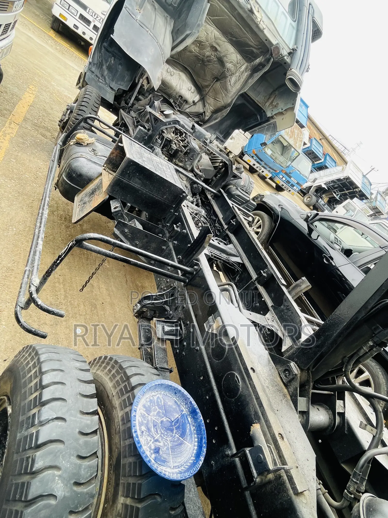 Fuso Tipper 6d16 Engine Baby Face
