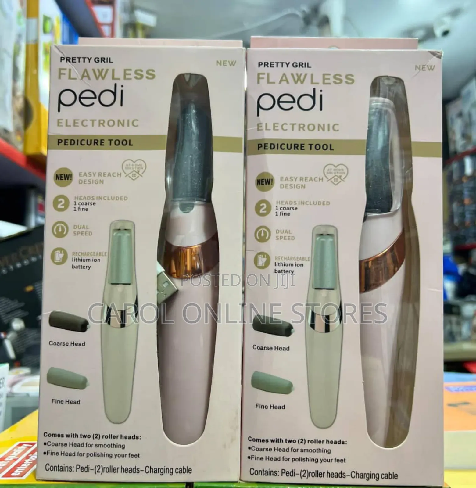 Rechargeable Pretty Girl Flawless Pedicure Tool