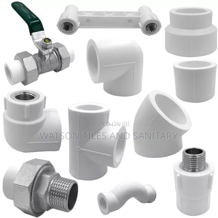 PPR Pipes and Their Fittings, Mixer Linear, Elbows and Others