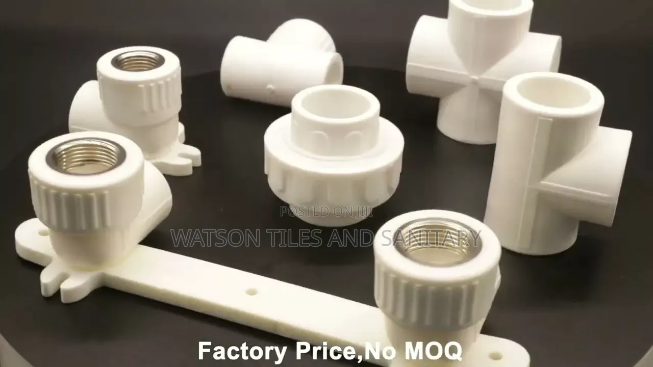 PPR Pipes and Their Fittings, Mixer Linear, Elbows and Others