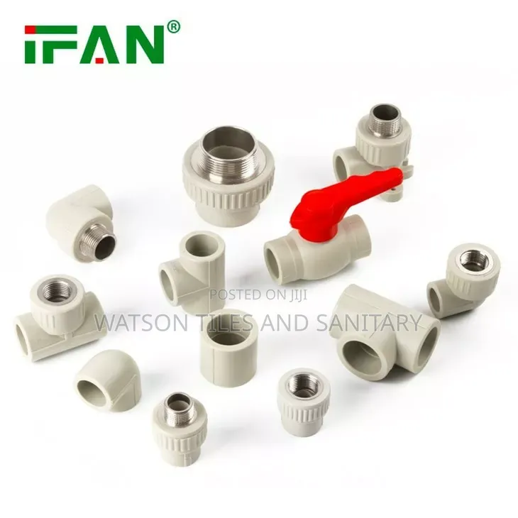 PPR Pipes and Their Fittings, Mixer Linear, Elbows and Others