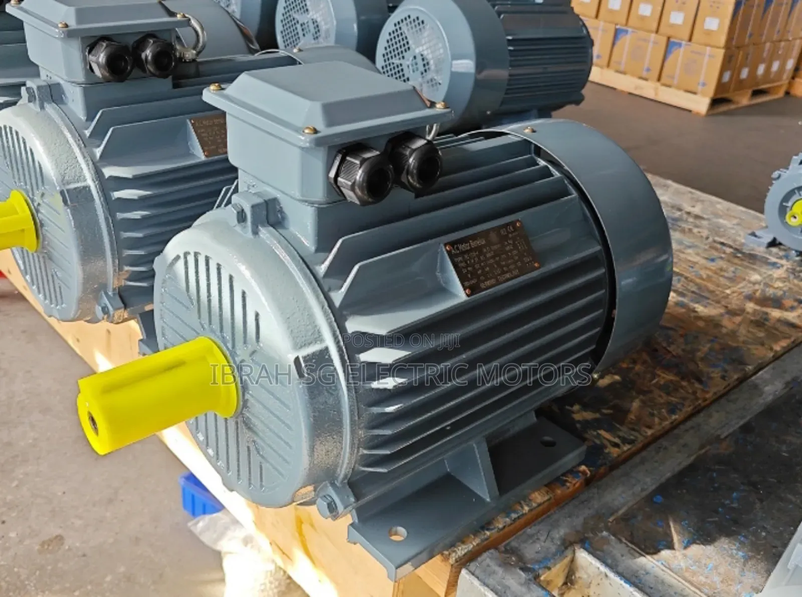 Single Phase and 3phase Motors in All Types Available