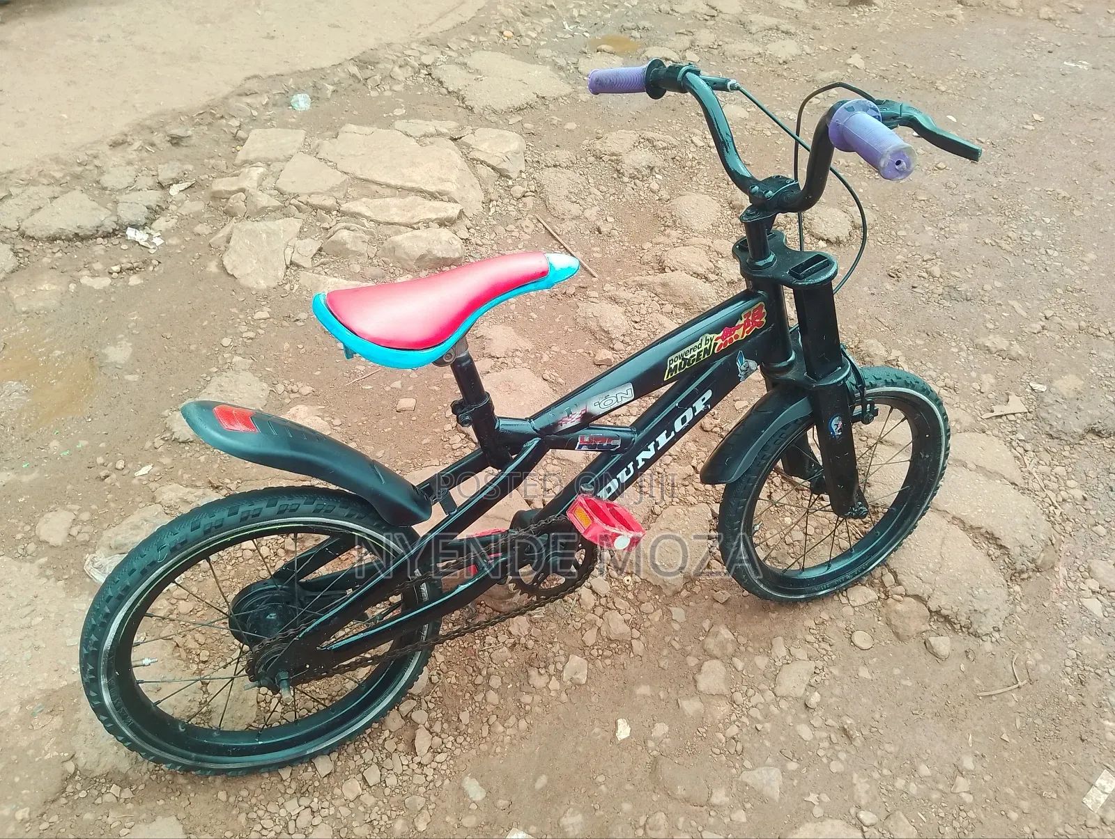 Dunlop on Kids Bicycle