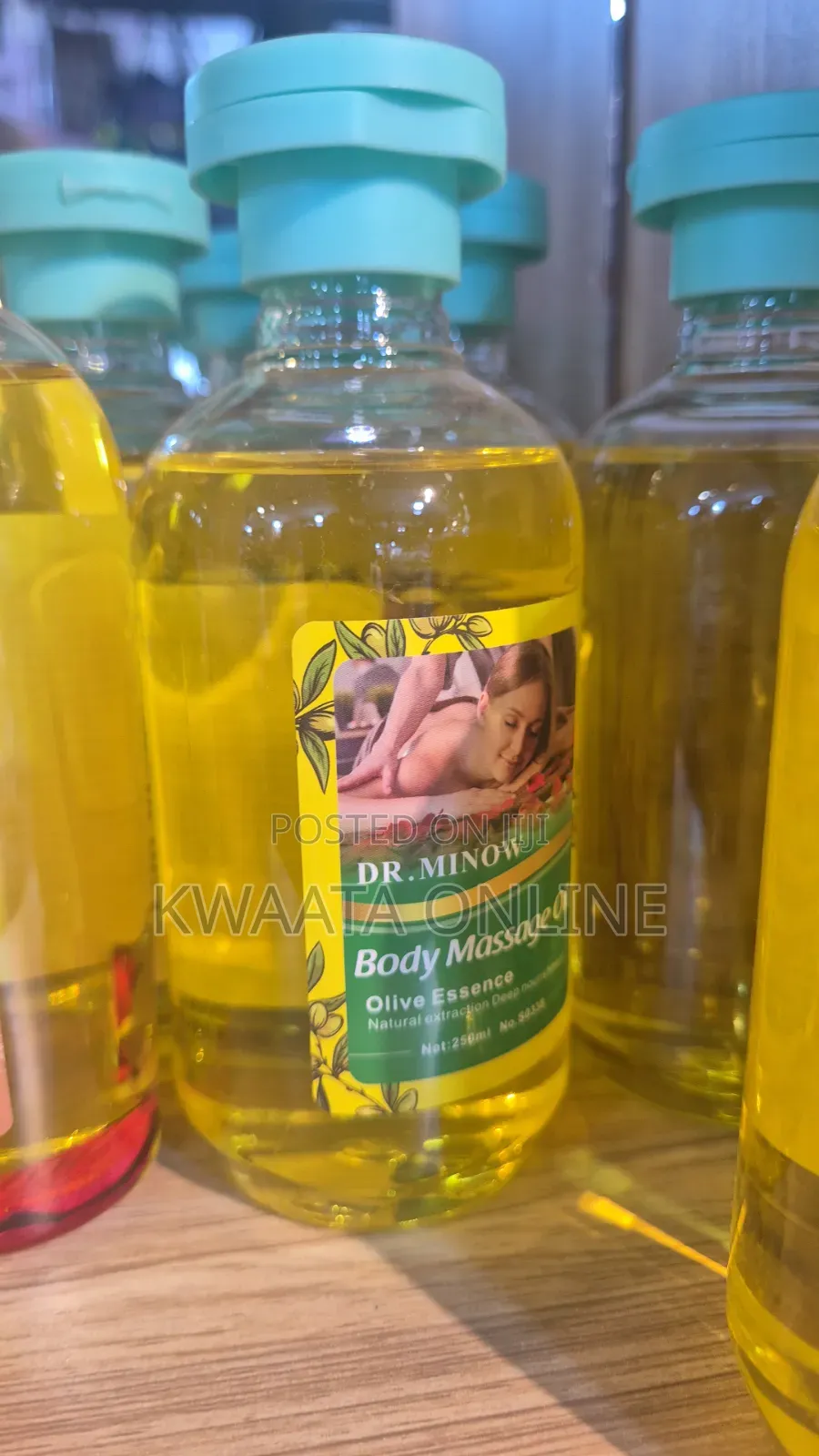 Dr. Minow Body Massage Oil With Olive Essence. 250ml