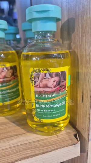 Dr. Minow Body Massage Oil With Olive Essence. 250ml