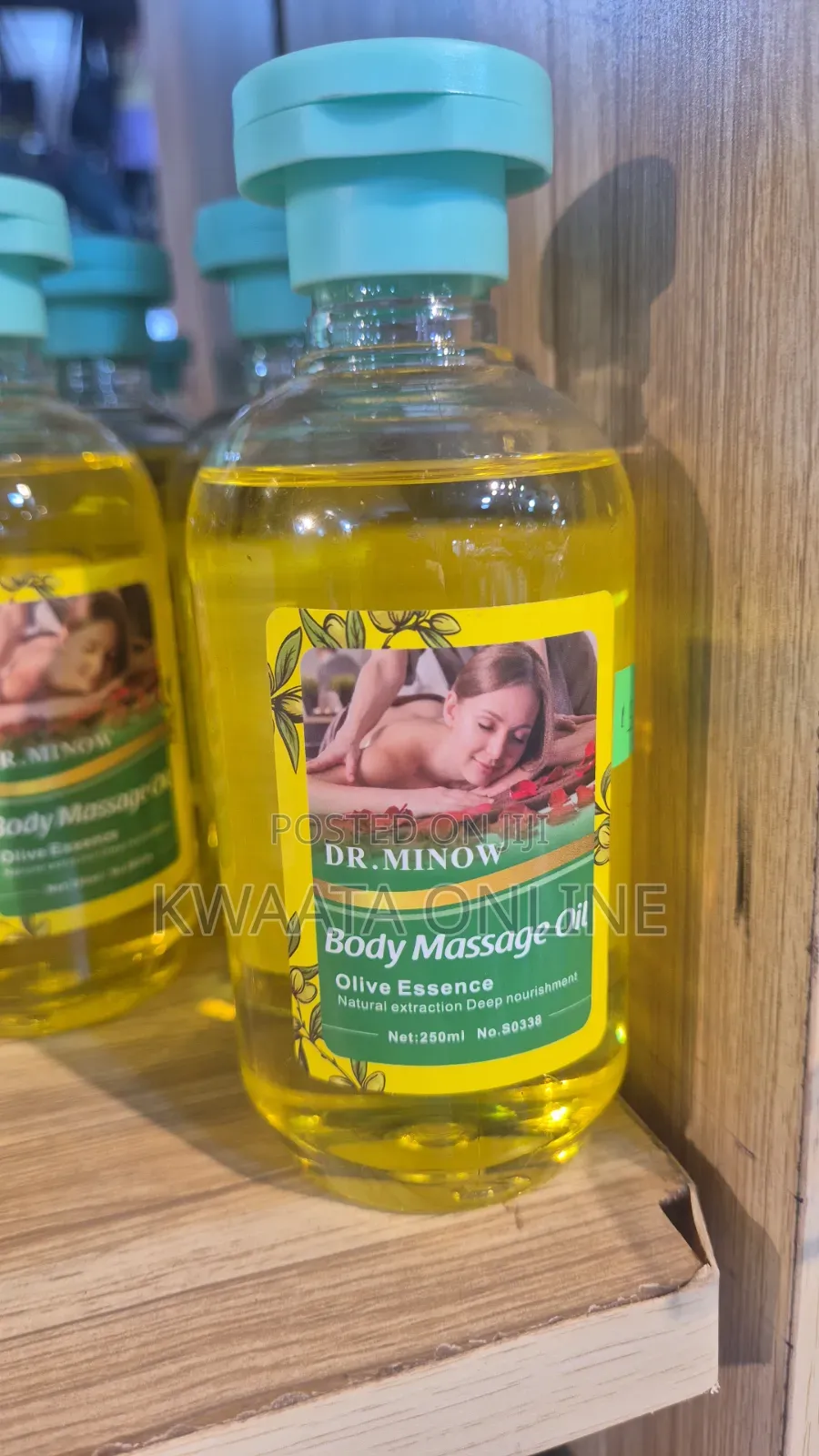 Dr. Minow Body Massage Oil With Olive Essence. 250ml