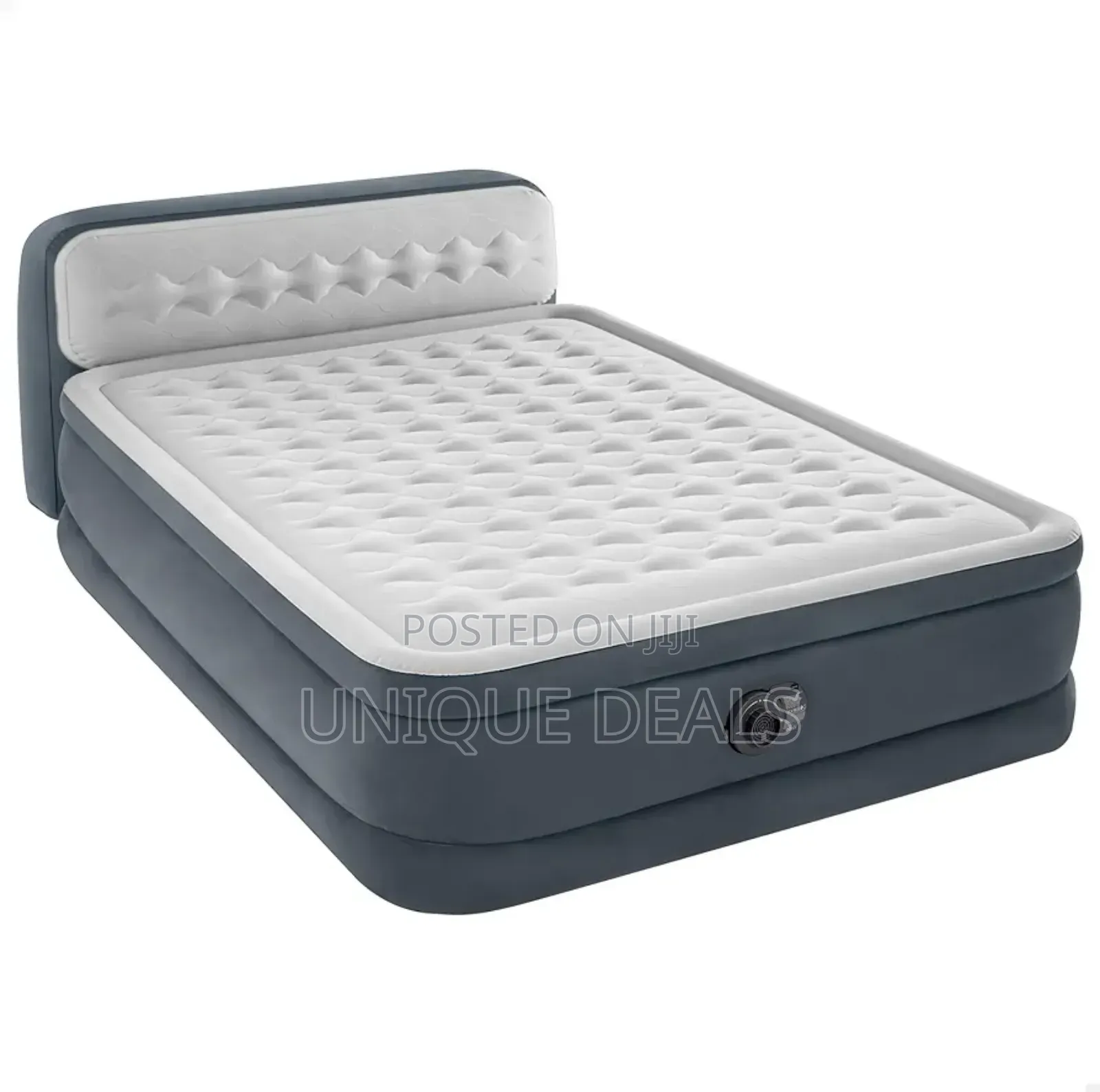 Intex Headboard Air Mattress With Built-in Electric Pump