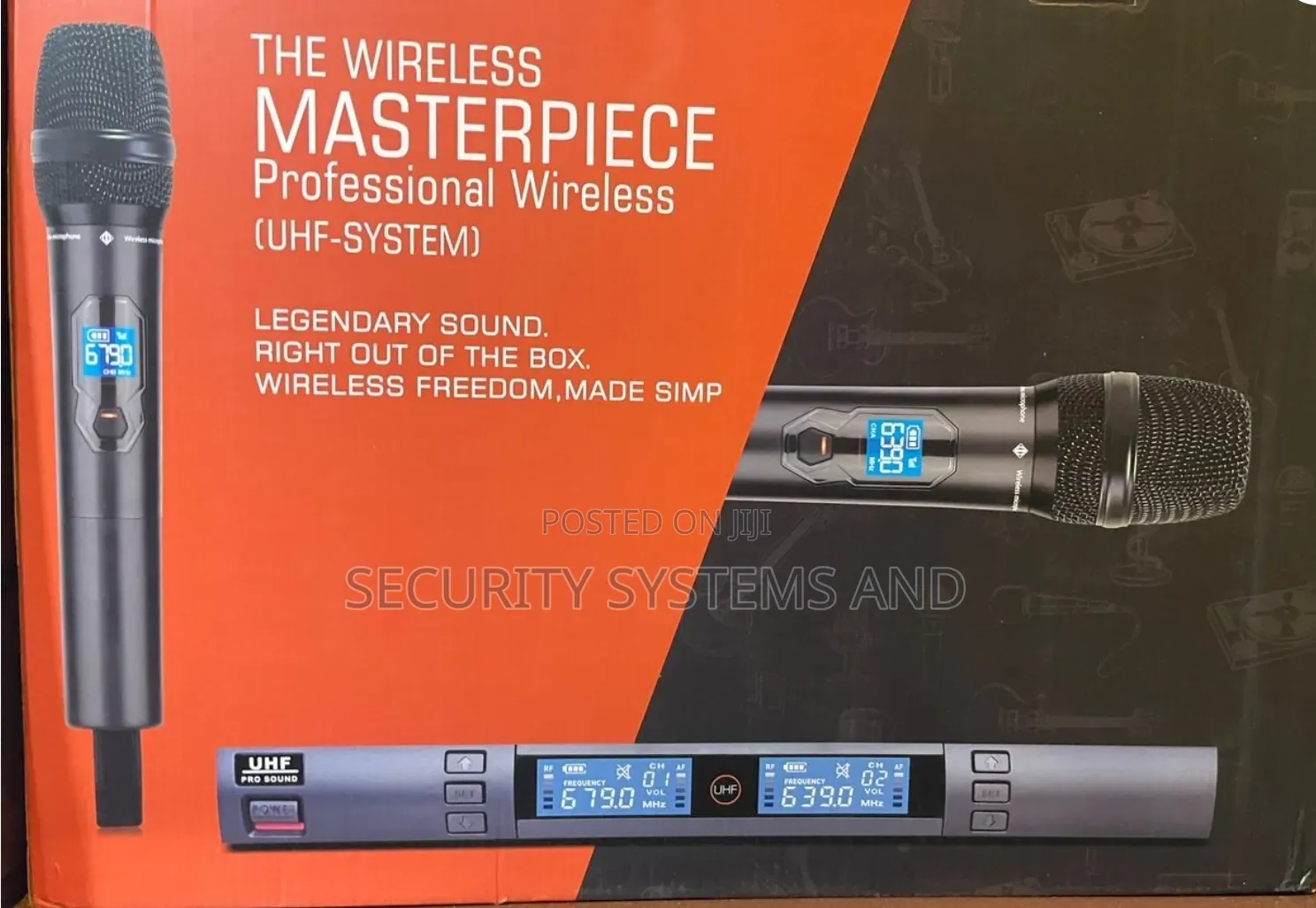 Wireless Masterpiece Professional Microphone Uhf-System