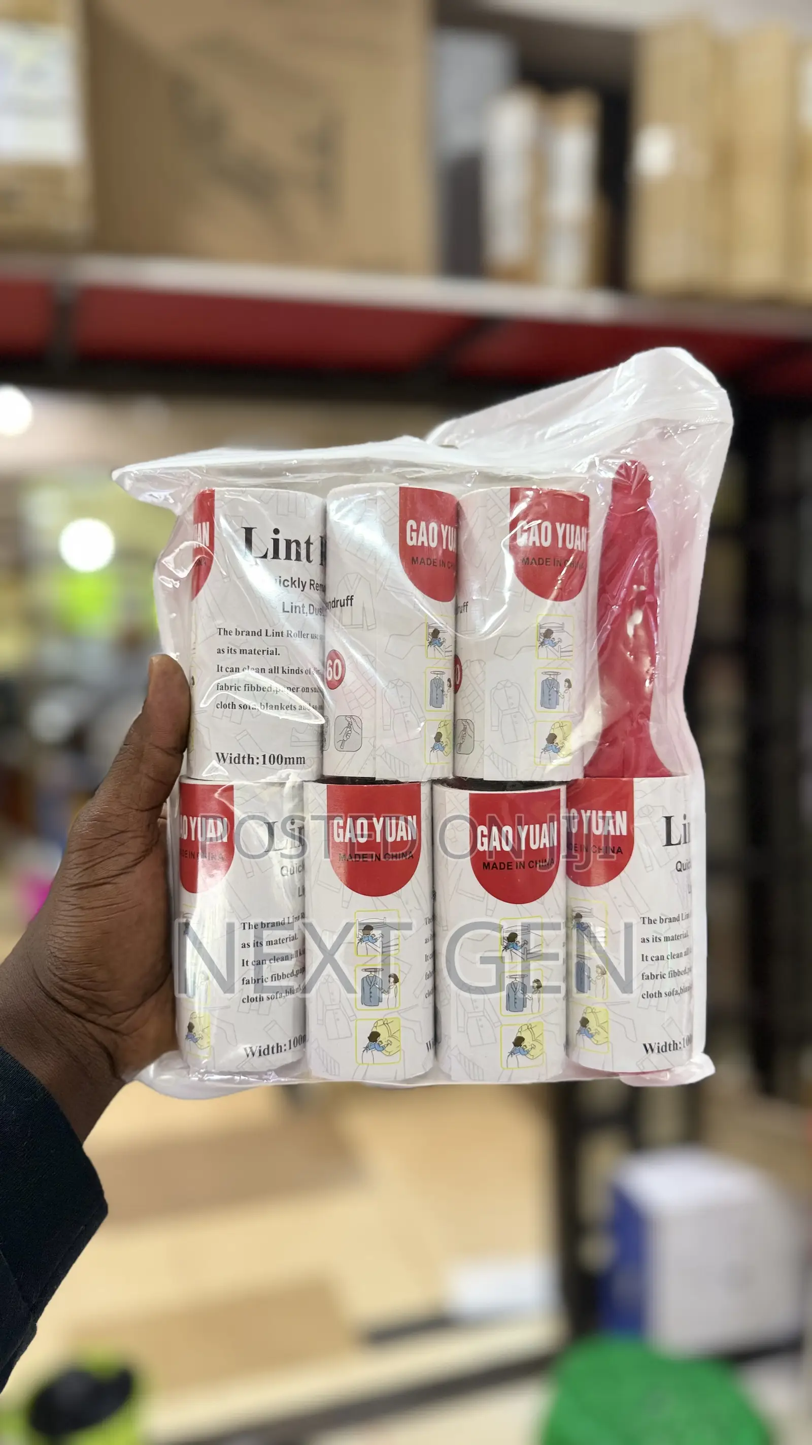 Lint Cloth Remover