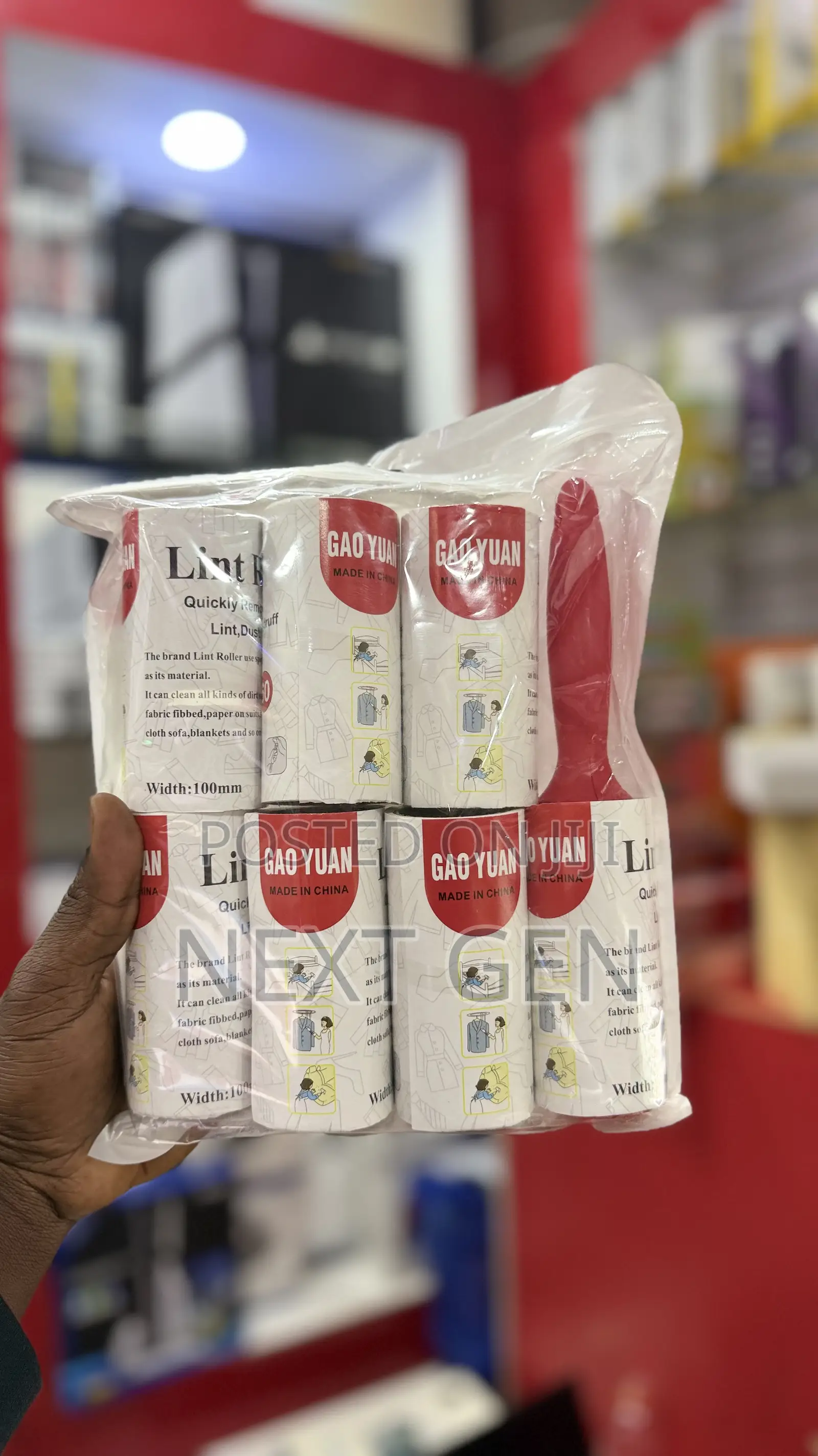 Lint Cloth Remover