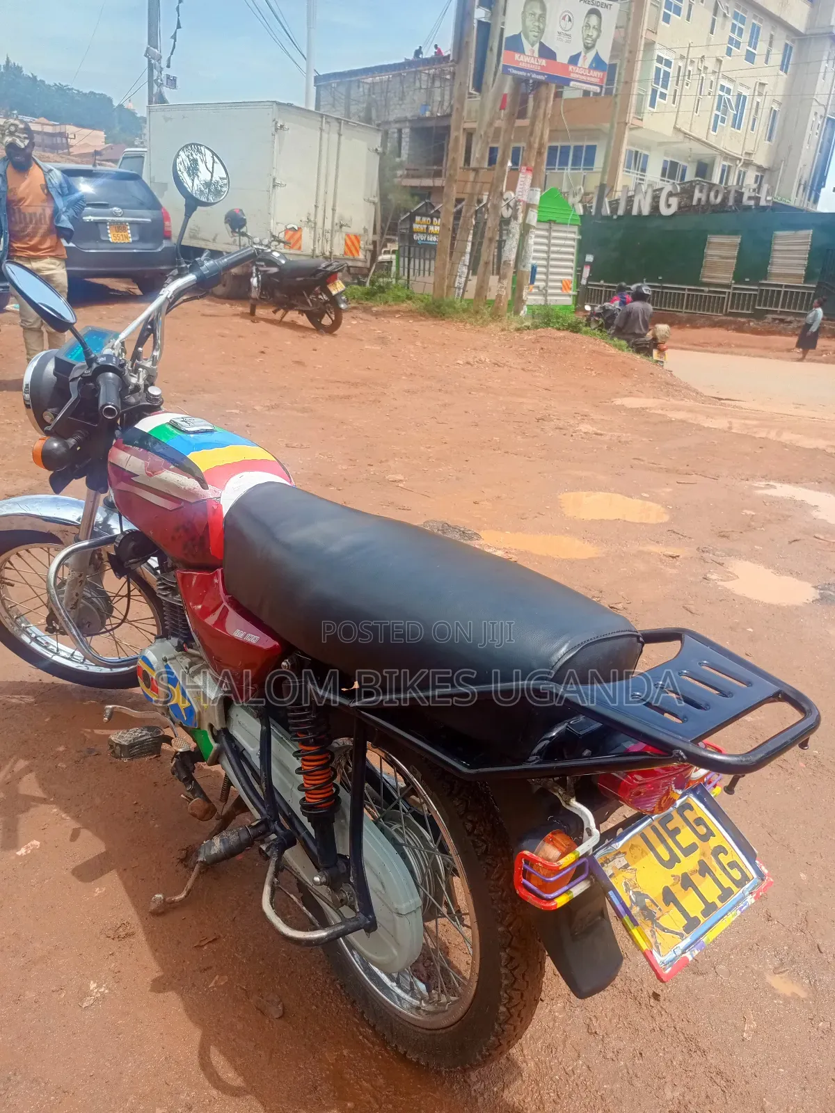 Bajaj Boxer 100 2017 Red