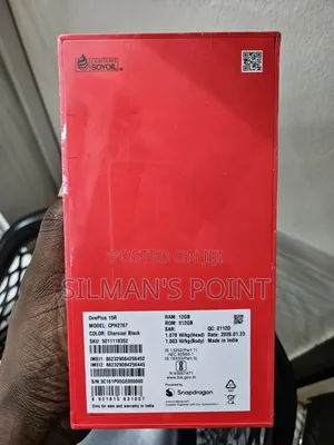 New OnePlus 15R 512 GB Black