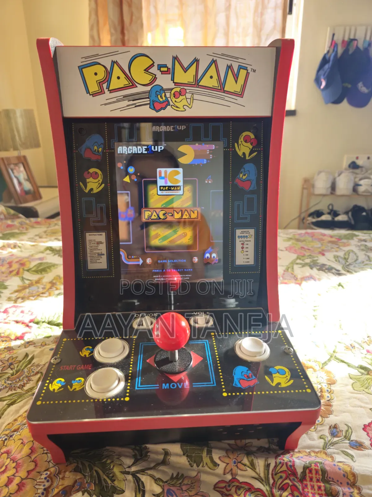Arcade1up Pacman 40th Anniversary Countercade Machine