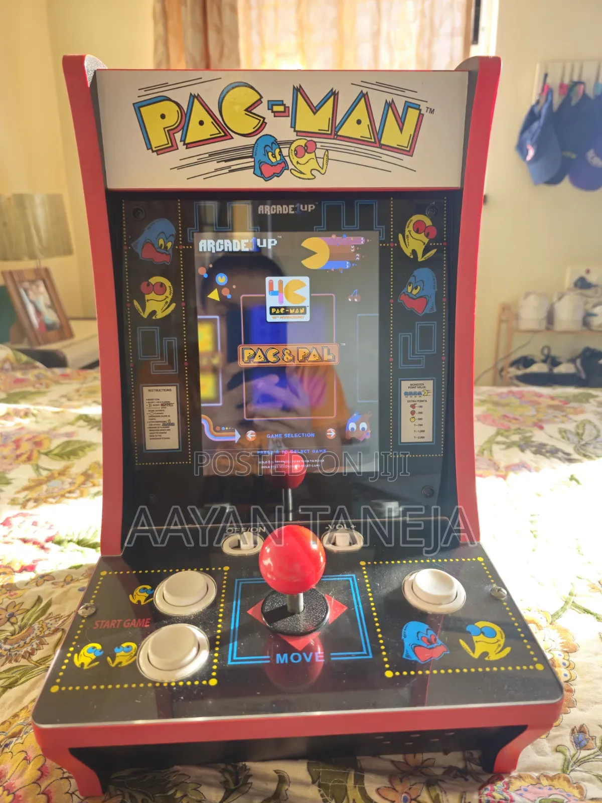 Arcade1up Pacman 40th Anniversary Countercade Machine