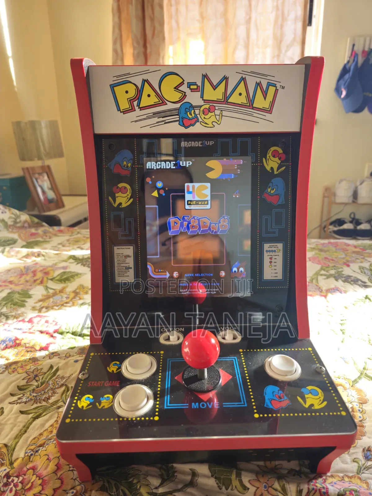 Arcade1up Pacman 40th Anniversary Countercade Machine