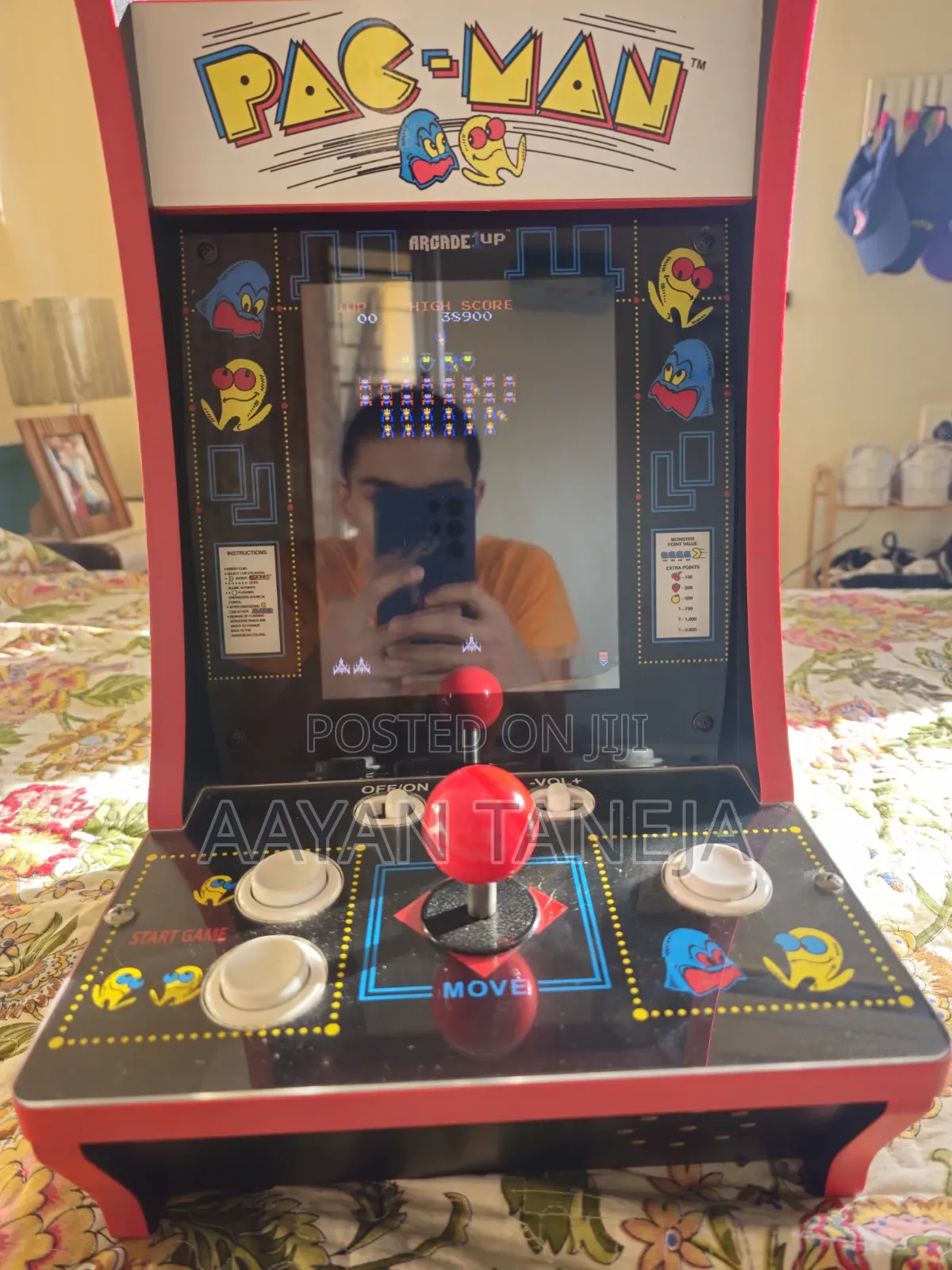 Arcade1up Pacman 40th Anniversary Countercade Machine
