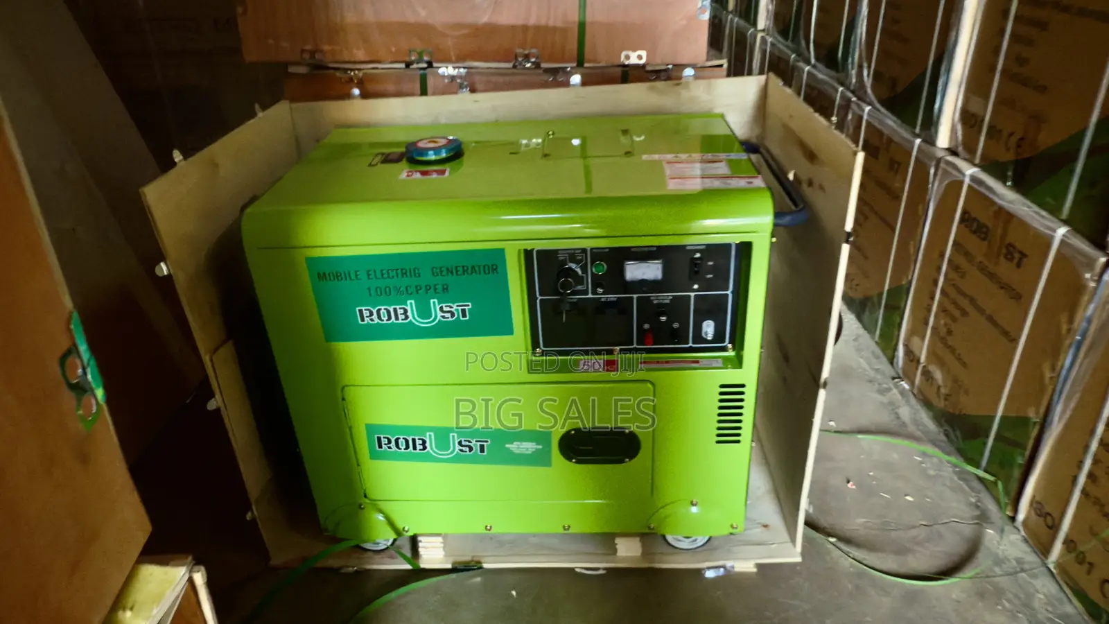 Rb6600 - 6kva Silent Diesel Generator