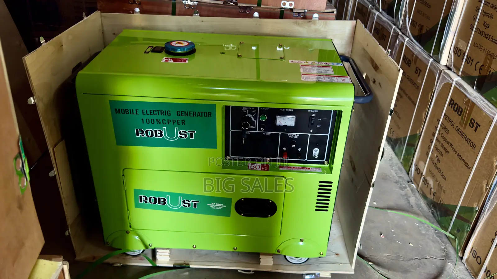 Robust - Rb6600 Heavy Duty Generator ( Silent )