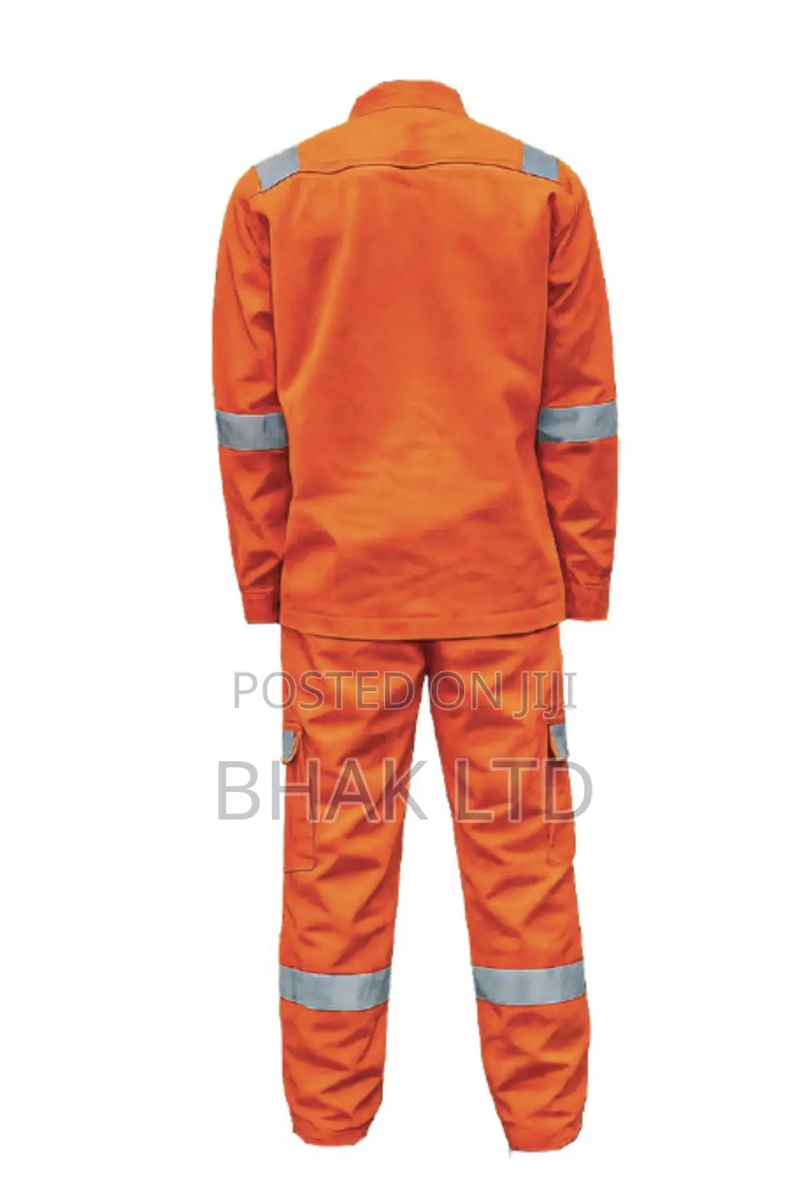 Two Piece Orange Overall