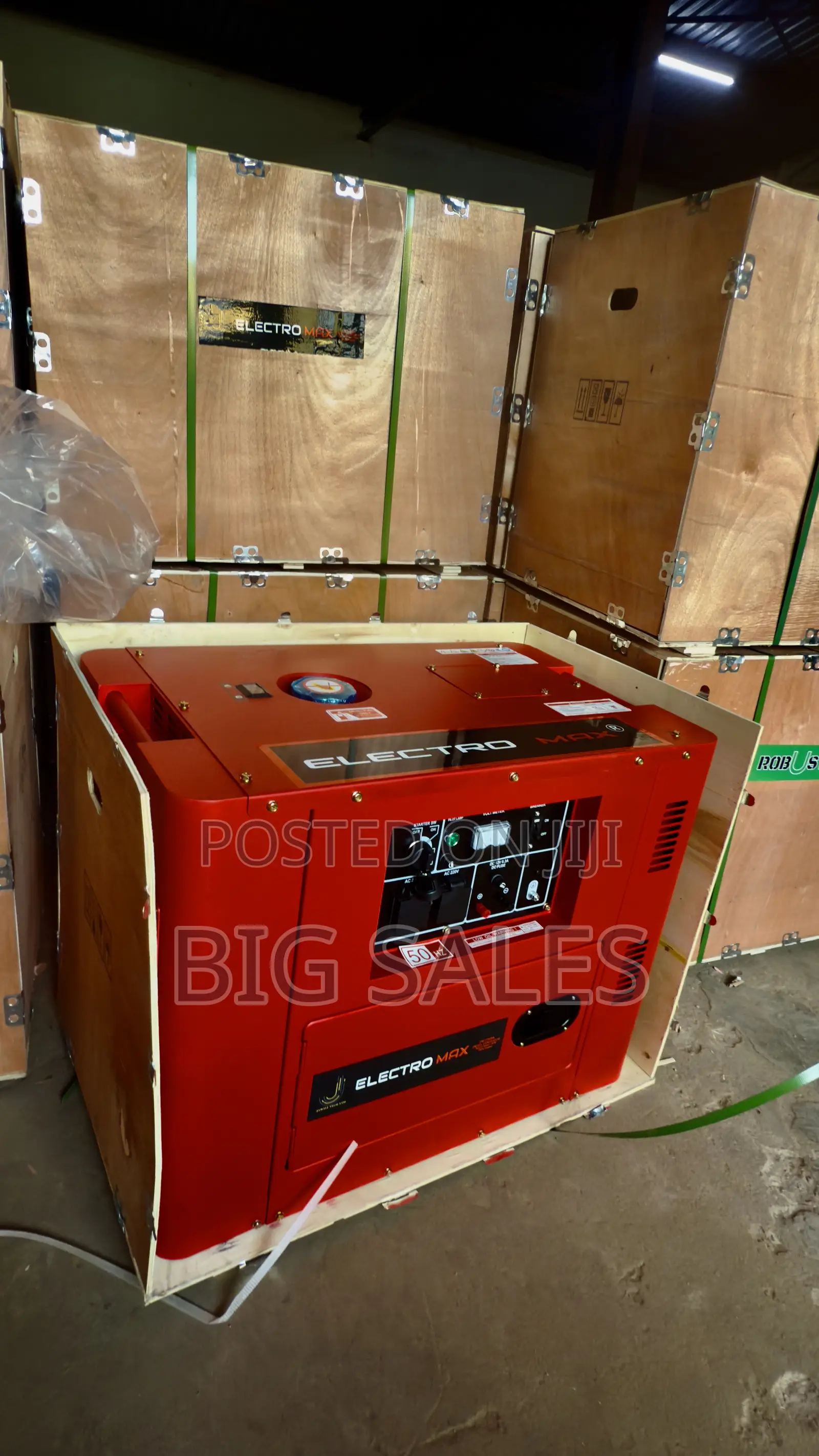 Em7700ds - Silent Diesel Generator 7kva