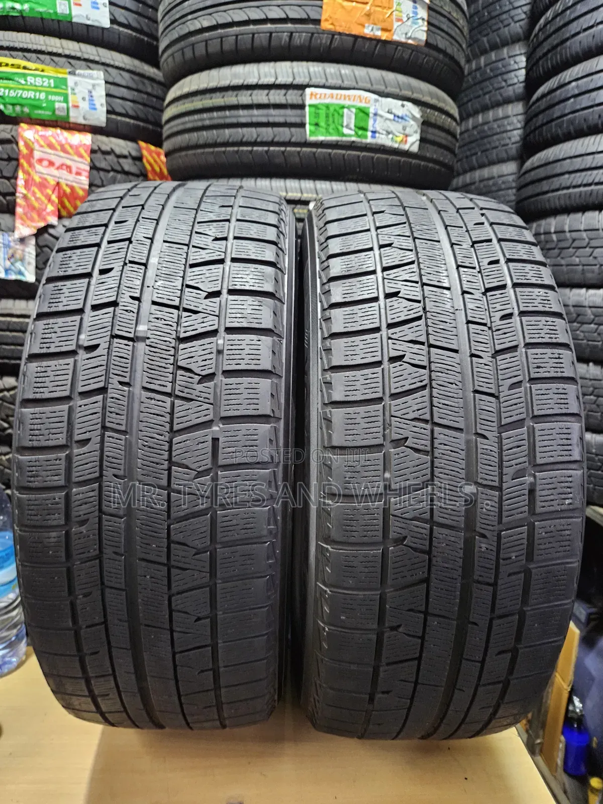 225 55 R17 Yokohama Used but Still Gd Tires 4rm Japan All Season Tires