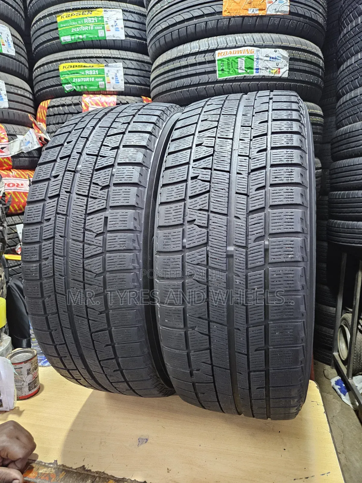 225 55 R17 Yokohama Used but Still Gd Tires 4rm Japan All Season Tires