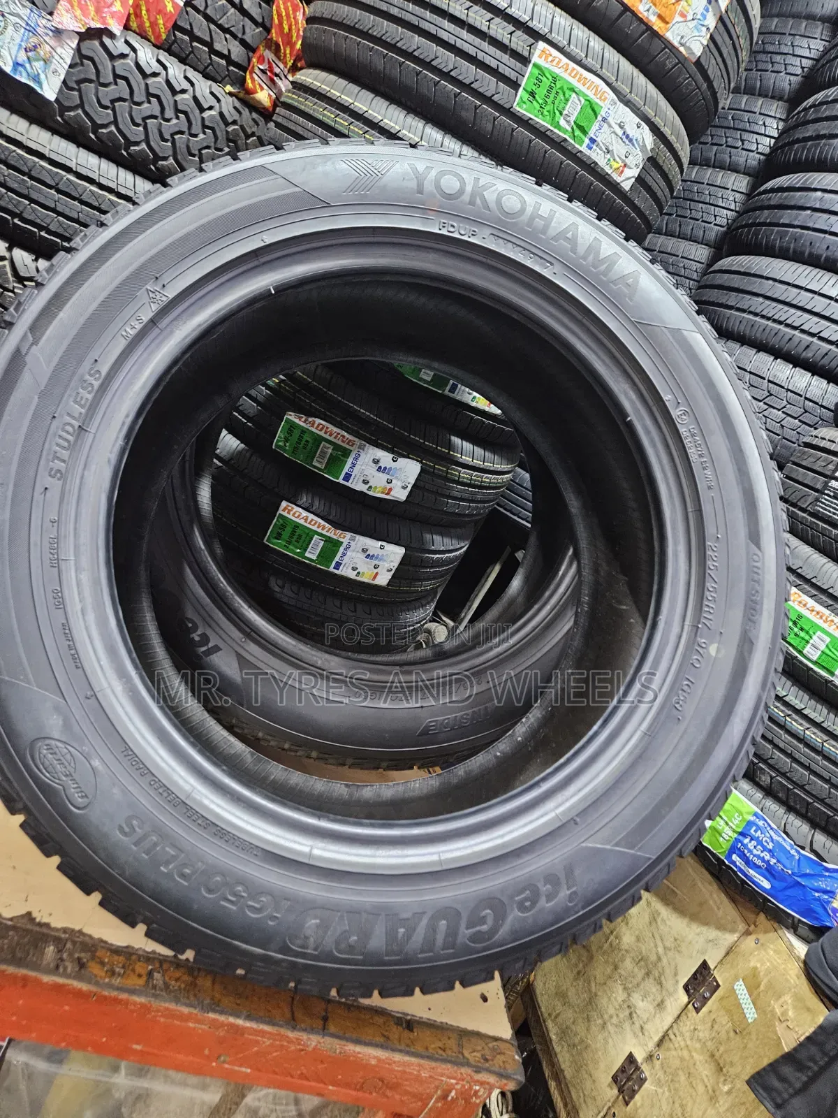 225 55 R17 Yokohama Used but Still Gd Tires 4rm Japan All Season Tires