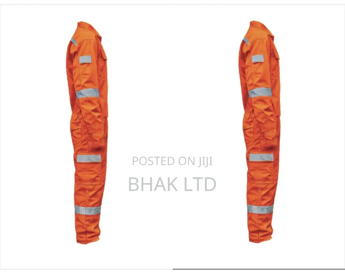 Two Piece Orange Overall