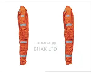Two Piece Orange Overall