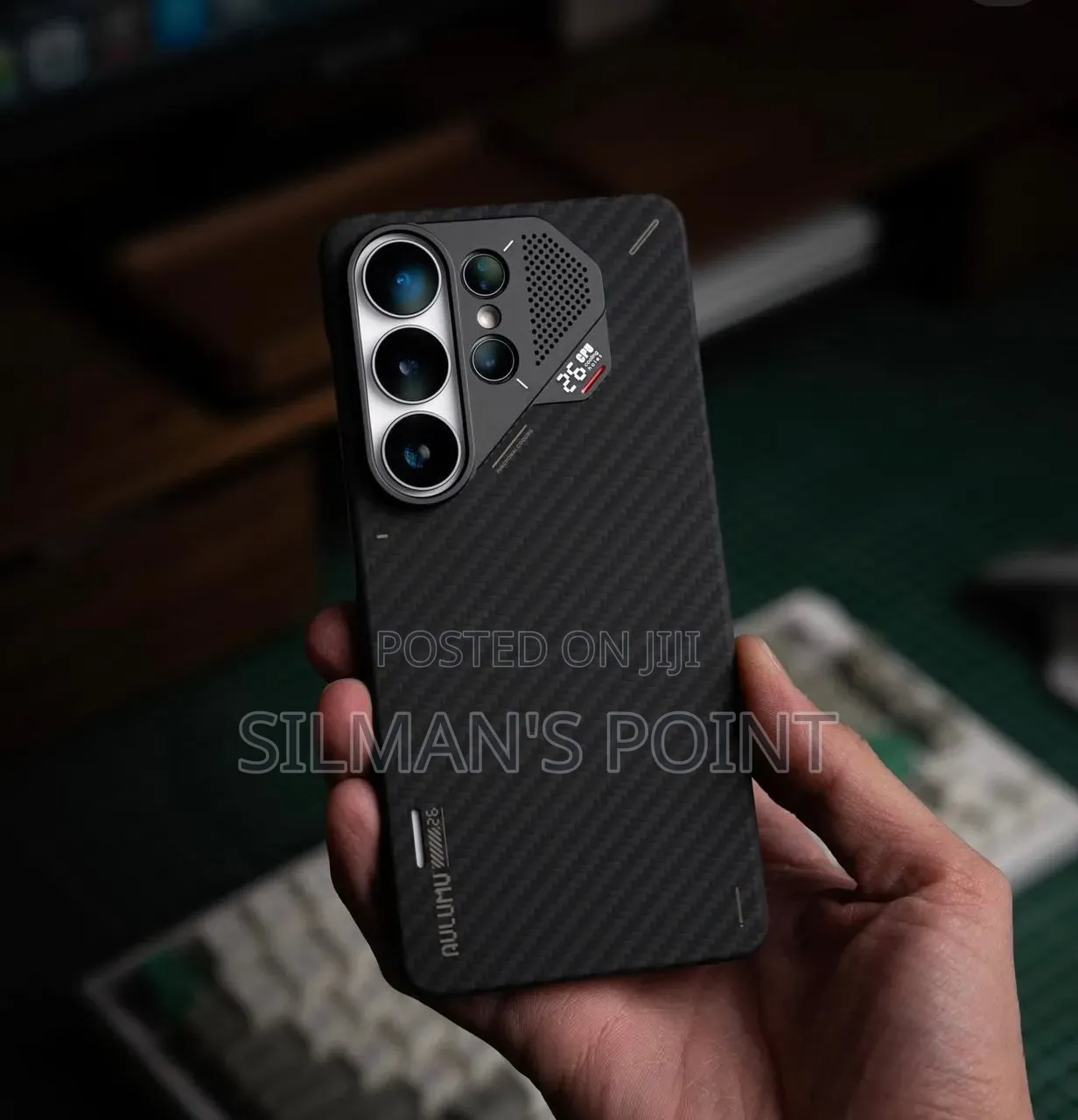 Aulumu Aramid Fibre Case for S26 Ultra