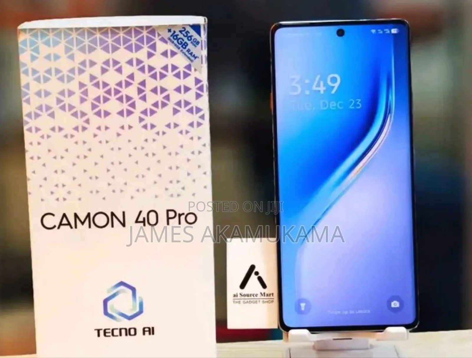 New Tecno Camon 40 Pro 5G 256 GB Green