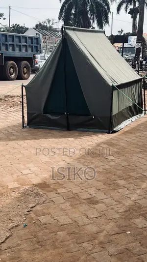 An Army Green Color Sleeping Tent