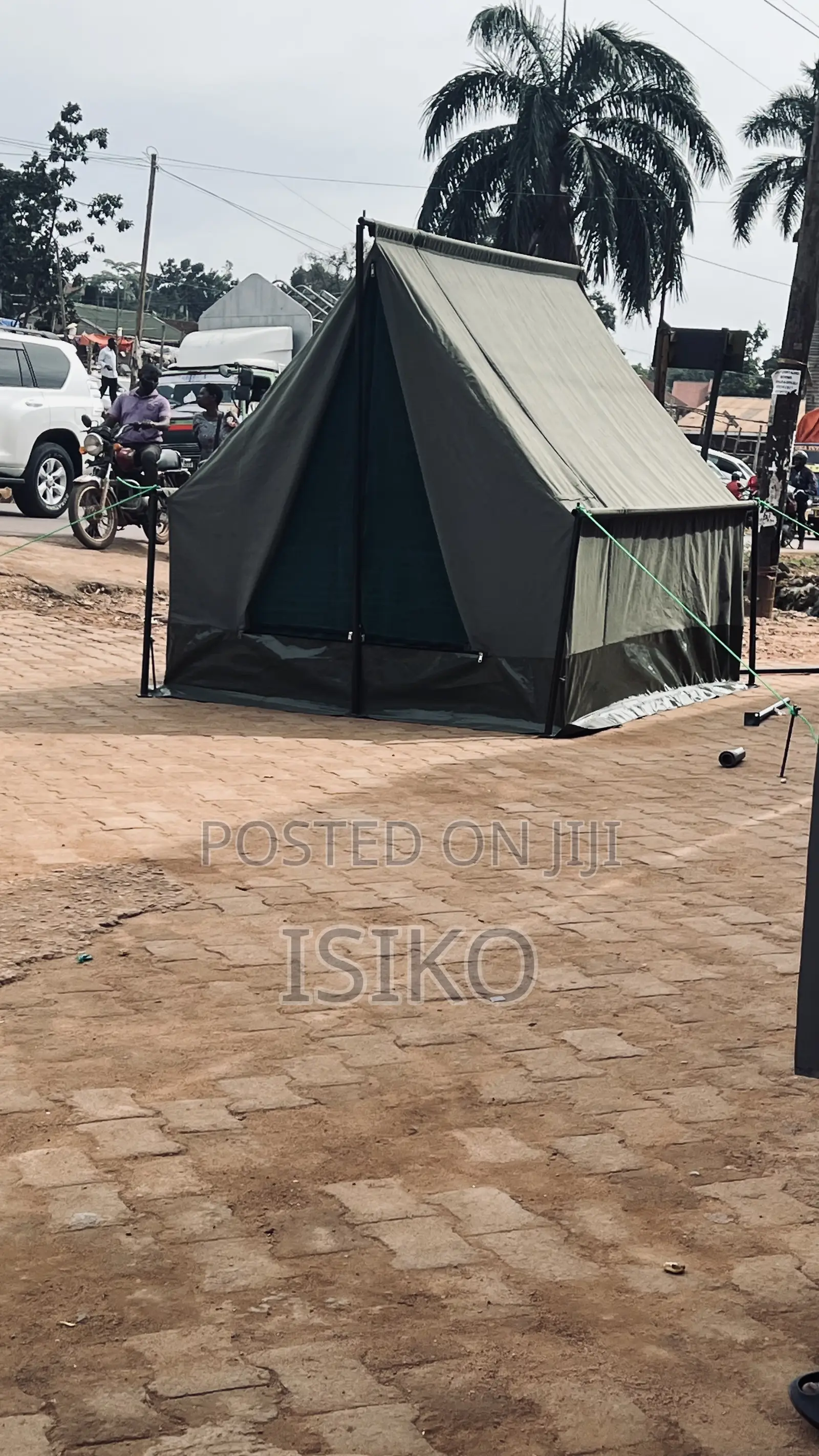 An Army Green Color Sleeping Tent