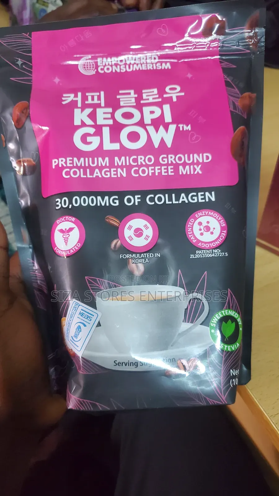 Keopi Glow Collagen Coffee.