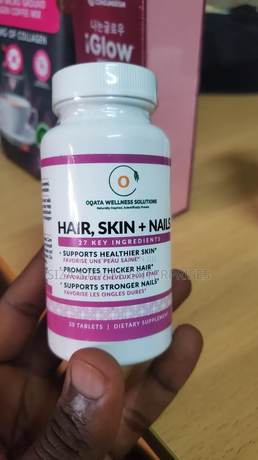 Hair Skin + Nails.