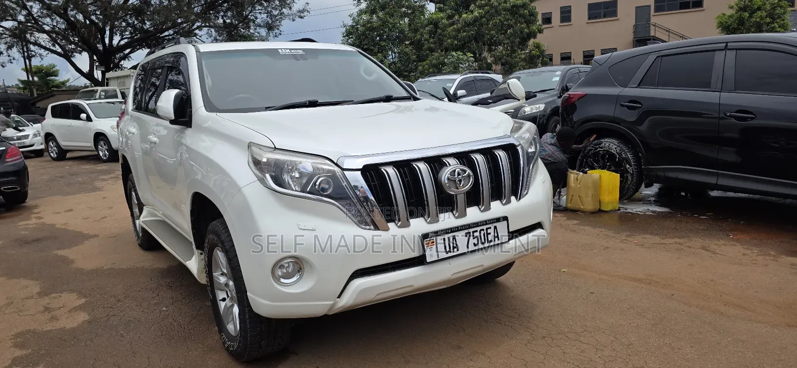 Toyota Land Cruiser Prado 2016 White