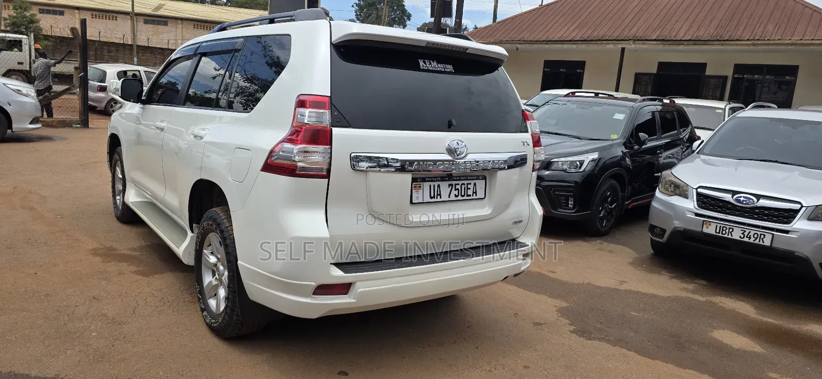 Toyota Land Cruiser Prado 2016 White