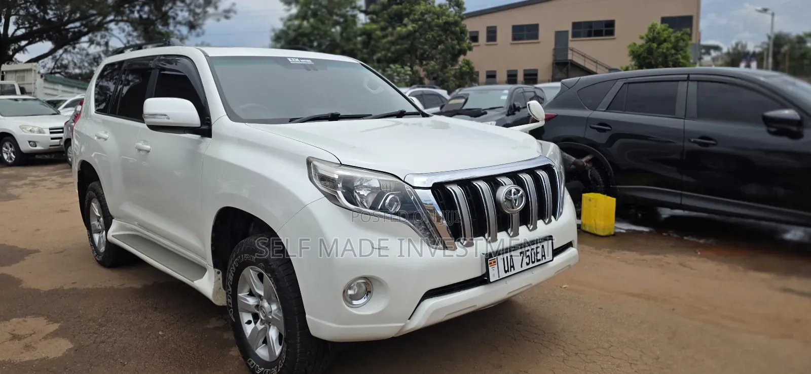 Toyota Land Cruiser Prado 2016 White
